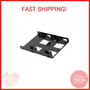 Corsair Dual SSD Mounting Bracket (3.5” Internal Drive Bay to 2.5", Easy Install - Picture 1 of 2