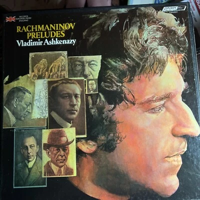 Vladimir Ashkenazy - Rachmaninov Preludes • UNPLAYED IMPORT 2 LP VINYL Box Set - Image 1 of 4