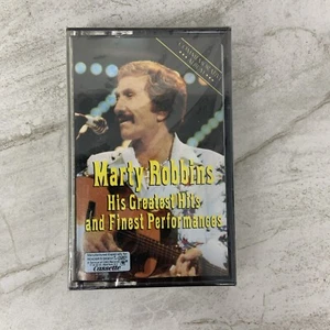 Marty Robbins - His Greatest Hits And Finest Performances Tape 1 (Cassette 1983) - Picture 1 of 2