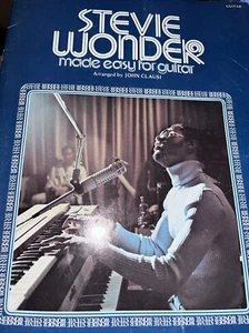 Stevie Wonder Made Easy Songbook Guitar Vocal 1976 - Picture 1 of 2