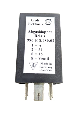 Relè comando sistema scarico sportivo Porsche 996 e 986 Boxster 99961898002 - Immagine 1 di 4