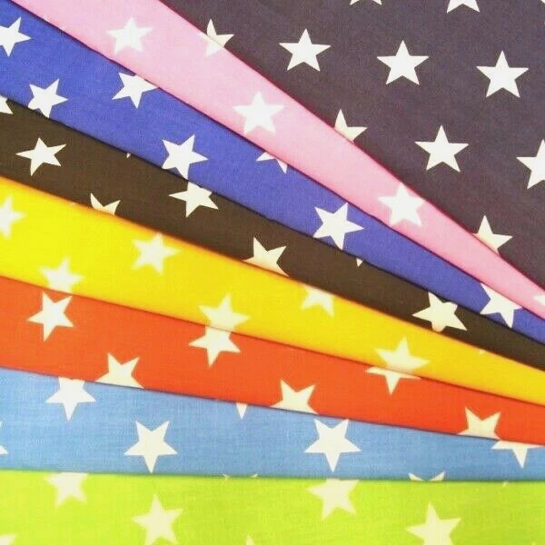 Estrellas de tela de polialgodón 27 mm estrella del cielo estrellado Foto 1 de 1