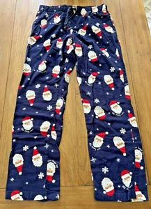 Old Navy Women’s Santa Christmas Holiday Pajamas Bottoms Lounge Pants Size Small - Picture 1 of 6