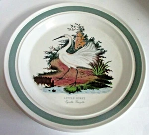PORTMEIRION Little Egret Birds of Britain 12" Hackteller Runde Platte England - Bild 1 von 2
