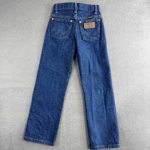 Wrangler Jeans Boys 8 Slim Wash 13MWZ Western Cowboy Ranch Youth Kids Adjustable - Picture 1 of 9