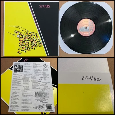 STATUES New People Make Us Nervous LP Vinyl #d/400-Tommy And The Commies Bleak! - Image 1 of 4