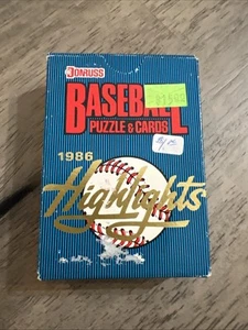 DONRUSS 1986 HIGHLIGHTS SEALED SET - CLEMENS MATTINGLY SCHMIDT,BO Jackson - Bild 1 von 4