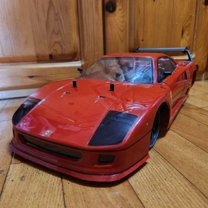 Ferrari F40 RC Car Body Shell Only 1:10 All Painted YOKOMO - Picture 1 of 10
