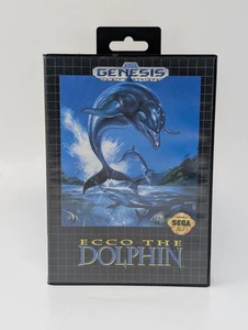 Ecco The Dolphin (Sega Genesis) - CIB Complete - Tested  & Working - Picture 1 of 5