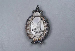 WWI IMPERIAL GERMAN PRUSSIAN AIR GUNNER BADGE - Picture 1 of 12