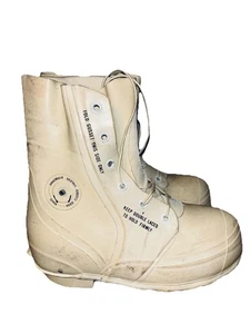 Vintage MILITARY 9R WHITE EXTREME COLD WEATHER BUNNY BOOTS MICKEY MOUSE HEAVY - Bild 1 von 11