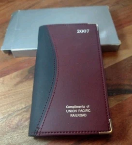 2007 Pocket Planner Union Pacific Railroad 60b18 New in Box - Picture 1 of 5