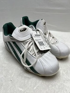 New Adidas Clima Phenom Lo Metal Baseball Cleats Green White 534775 Men's 6.5 - Picture 1 of 10