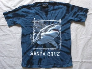 Boys Santa Cruz CA Shark T-Shirt Size M Excellent Condition - Picture 1 of 4