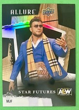 MJF 2023 Upper Deck Allure AEW TABLE RAINBOW PARALLEL STAR FUTURES Card #147