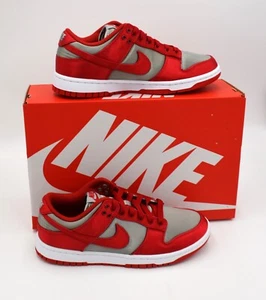 NEW NIKE DUNK LOW SNEAKERS WOMENS SHOES SIZE 8 UNLV SATIN RED DX5931 001 - Picture 1 of 6