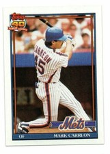 1991 Topps MLB Factory Baseball Card Pick #764-792 40th Anniversary