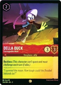 Della Duck - Unstoppable Mom - Cold Foil - Ruby Into the Inklands (common) - Picture 1 of 1