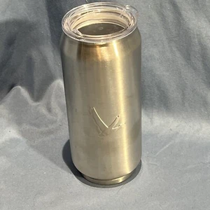 Vodka de ganso gris 12 onzas de acero inoxidable vidrio aislado al vacío con tapa de plástico - Imagen 1 de 6