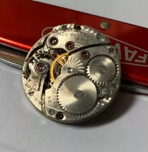 Orologio da polso 1924 DONNA WALTHAM 10/0 taglia 15J movimento, quadrante e lancette - per parti di ricambio! - Foto 1 di 7