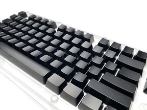 OEM Keycap Set Blank ANSI coated ABS 104 keys Black - Bild 1 von 3