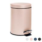 Harbour Housewares 3 Liter Badezimmer Pedalbehälter mit Inneneimer matt rosa