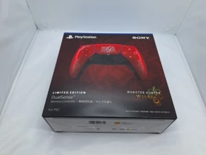DualSense Wireless Controller Monster Hunter Wilds Limited Edition PS5 Band New - Picture 1 of 5