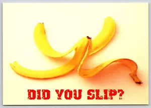 Postal Planned Parenthood Washington DC Publicidad Did You Slip Banana - Imagen 1 de 2