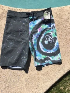 PANTALONES CORTOS VOLCOM BOYS 18 GRISES PSYCHED W29 - Imagen 1 de 2