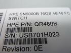 Hp Qr480b Sn6000b 16Gb 48-Port/48-Port Active Fibre Channel Switch 667884-002
