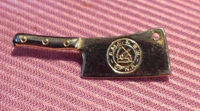 Prendedor de cuchilla AMC & BW of NA cortadores de carne y trabajadores de carniceros de América del Norte Foto 1 de 4