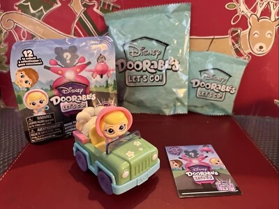 Disney Doorables Let's Go Road Trip Bo Peep & Vehicle Series 3 Rare! - Image 1 of 4