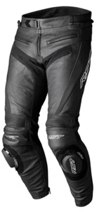 RST Tractech Evo 5 SHORT LEG Leather Motorcycle Trousers Mens Black AAA 3498 - Picture 1 of 2