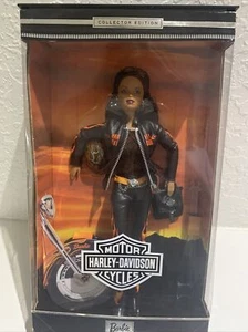 Harley Davidson Barbie Afroamericana 2000 edición de coleccionista Mattel 29208 - Imagen 1 de 9