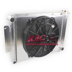 3Row Aluminum Radiator Fan For 1967-69 Chevy Camaro/Pontiac Firebird Small Block - Picture 1 of 10