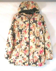 New Isaac Mizrahi Live Anorak Hooded Jacket SOHO Printed Small A305201 Women YH4 - Picture 1 of 6