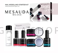 MESAUDA KIT RICOSTRUZIONE GEL UNGHIE NAIL MODELLING STARTER PROFESSIONALE UV LED