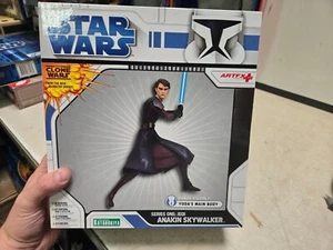 KOTOBUKIYA ARTFX+ STAR WARS CLONE WARS ANAKIN SKYWALKER 1/10 VINYL YODA BAF NEW - Picture 1 of 7