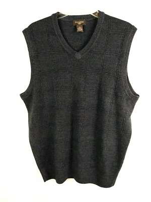 Chaleco suéter azul Dockers para hombre talla M Foto 1 de 4
