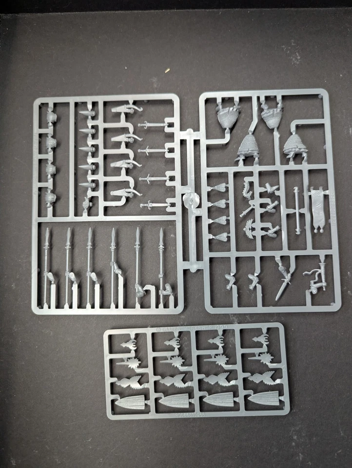 High Elves SPEARMEN 4 D Elf Aelf Sigmar Warhammer AOS RARE OOP Old World W9 - Image 1 of 1