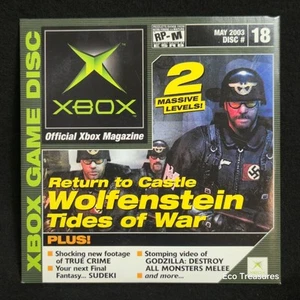 XBOX Magazine Playable Demo Disc #18 Return to Castle Wolfenstein Tides of War - Picture 1 of 4