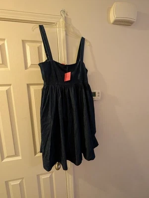 Kate Spade джинсовой ткани платье без рукавов с расклешенной юбкой XL - Изображение 1 из 4