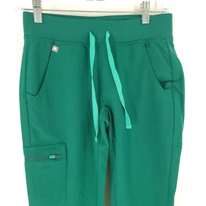 Figs Scrub Pants Womens XXS Green Zamora 2.0 Medical Jogger NWT - Picture 1 of 9