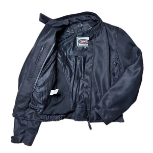 River Road Womens Mesh Motorcycle Jacket Removable Armor Black Size M - Picture 1 of 9