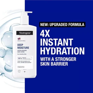 Neutrogena Deep Moisture Body Lotion for Dry and Sensitive Skin Fragrance-Free - Picture 1 of 4