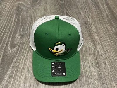 Boné Nike Oregon Ducks Rise unissex ajustável tamanho: M/L malha verde - Imagem 1 de 4