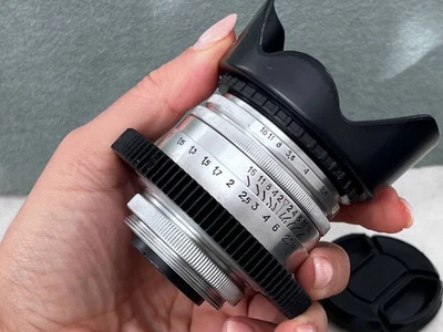 Bokeh Silver lens HELIOS 44-2 2/58mm Cine mod lens Sony Nex mount for Cinema - Image 1 of 4