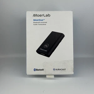 MoerDuo Auracast Audio Transceiver – 2-in-1 Wireless Transmit Receive MSRP $89 - Picture 1 of 5