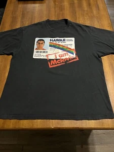 Mens XL Vintage 2008 Superbad Mclovin License ID Movie Promo T-Shirt Extra Large - Picture 1 of 10