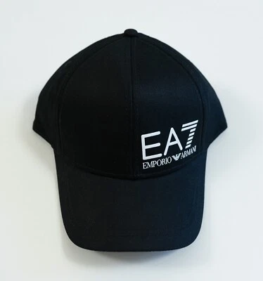 EA7 Emporio Armani Unisex Baseball Cap Black Colour